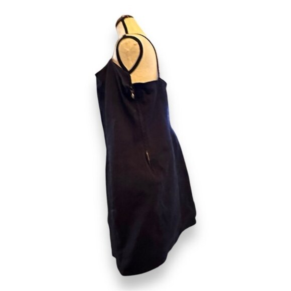 🆕 NWT Women’s H&M Divided Black Stretch Denim Mini Bodycon Dress XL 16 18 - Picture 5 of 8